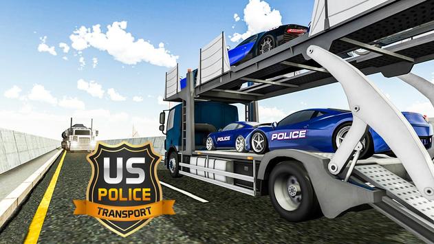 US Police Car Transport Cruise Ship Simulator 2018