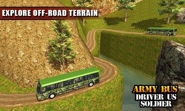 Army Bus Driver US Soldier Transport Duty 2017