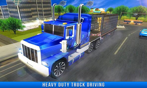 Animal Transport Truck Driving Game 2018