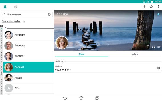 ZenUI Dialer and Contacts
